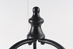 Hobby Lobby Metal and Wood 4-Tier Round Tray Shelf - Image 3