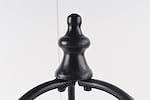 Hobby Lobby Metal and Wood 4-Tier Round Tray Shelf - Image 3