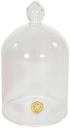 Alice Lane Clear Glass Cloche Dome Case for Home Decor and Keepsakes Salt - Image 3