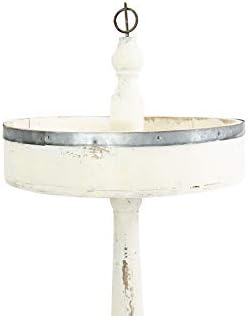 Creative Co-Op Decorative Wood & Tin 3 Tier Tray - Image 5