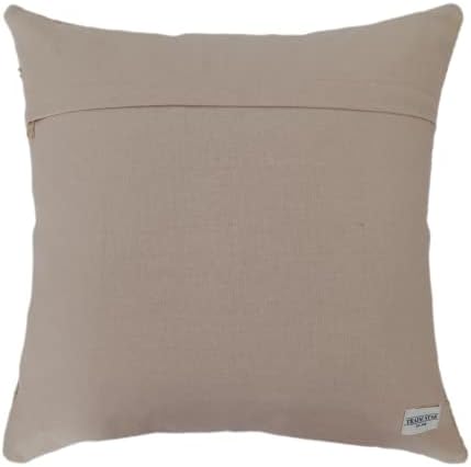 Trade Star Square 70% Jute 30% Wool Kilim Cushion Cover for Home Decor - Image 5
