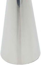 Deco 79 Candle Holder, S/2 9", 11" H, Silver - Image 5
