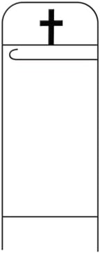 Briarwood Lane Everyday Wrought Iron Cross Garden Flag Arbor 41x15 Garden Flag Decorative Arbor by BriarwoodLane