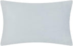 KINGROSE Decorative Soft 3D Flower Throw Pillow Cover, Sky Blue, 12x20 in - Image 2