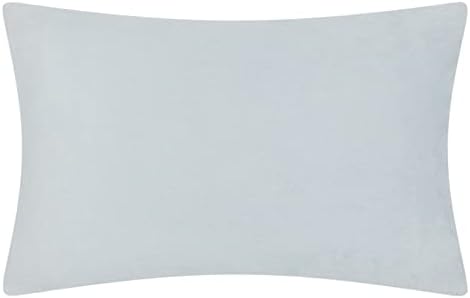 KINGROSE Decorative Soft 3D Flower Throw Pillow Cover, Sky Blue, 12x20 in - Image 2