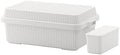 LIKE-IT STC-01S Stack-up Storage Box With Inner Box, 11.9 gal (53 L) Capacity, for Closet, Stock, Disaster Prevention, Toy and Ornament Organization by Like-it