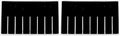 Akro-Mils 41166 12 Pack Plastic Divider for Akro-Grid Slotted Stackable Dividable Storage Tote Container Box, Compatible with 33166, Short Divider by Akro-Mils