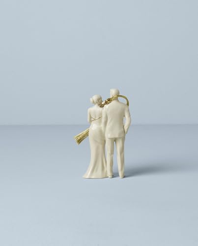 Lenox 2025 Bride and Groom Christmas Hanging Ornament - Image 3
