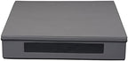 Household Essentials Wreath Storage Container Box with Handles, Sturdy Fabric‑Covered Sides for 30‑Inch Wreath, Gray with Charcoal Trim - Image 5