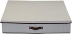 Household Essentials Wreath Storage Box with Lid, 30 Inch, Natural - Image 5