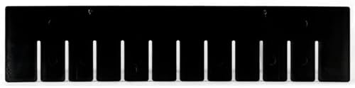 Akro-Mils 41224 6 Pack Plastic Divider for Akro-Grid Slotted Stackable Dividable Storage Tote Container Box, Compatible with 33224, Short Divider by Akro-Mils