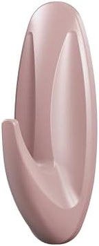 Command Medium Designer Hooks, Dusty Rose, 4 Hooks, 6 Strips, Damage-Free Hanging with Adhesive, No Tools Great for Hanging Home Decor, Holds up to 1.3kg - Image 3