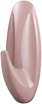 Command Medium Designer Hooks, Dusty Rose, 4 Hooks, 6 Strips, Damage-Free Hanging with Adhesive, No Tools Great for Hanging Home Decor, Holds up to 1.3kg - Image 3