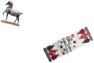 Horse Sculpture Ornament for Living Room and Festive Table Decoration with Seasonal Winter for Desk and Bookcase - Image 7