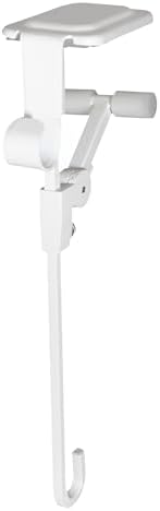 Fireplace Stocking and Garland Hanger with Two Hooks (3 Pack - White) - Image 2
