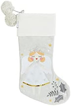 Stephen Joseph Kids Christmas & Holiday Stocking - Mantle Hanging Stocking for Personalization by StephenJoseph