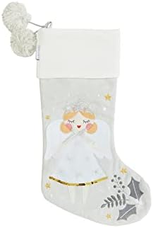 Stephen Joseph Kids Christmas & Holiday Stocking - Mantle Hanging Stocking for Personalization by StephenJoseph