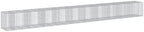 vidaXL Galvanized Iron Gabion Basket - 413.4"x39.4"x39.4" - Tool-Free Assembly for Landscaping, Walls, Screens, Outdoor Decor - Image 7