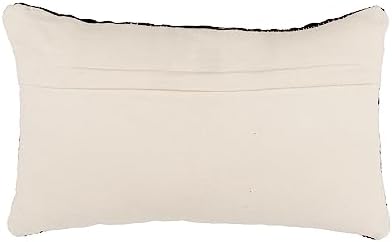 · REDEARTH · Textured Handwoven Throw Pillow Cases - Char Delineate Black - Image 3
