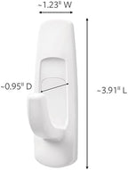 Command Large White Hooks, 16 Strips, 14 Hooks (Pack of 12) - Image 2