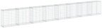 vidaXL Galvanized Iron Gabion Basket 315"x19.7"x39.4" - Utility Cage for Landscaping, Retaining Walls, Outdoor Decor - Image 7
