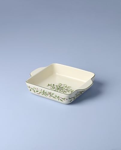 Lenox Holiday Christmas Stoneware Square Baking Dish - Image 3