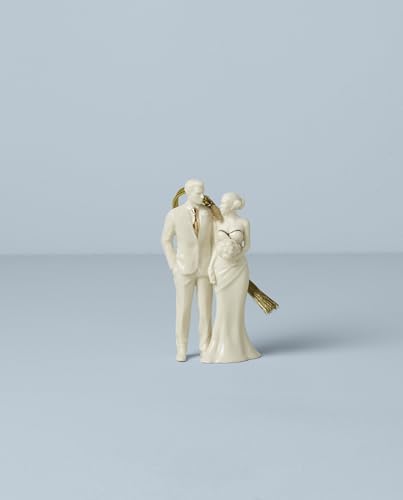 Lenox 2025 Bride and Groom Christmas Hanging Ornament - Image 2