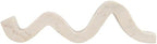 Bloomingville Marble Wave Double Taper Candle Holder, White - Image 6