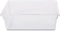Rubbermaid Commercial Products Food Storage Box/Tote for Restaurant/Kitchen/Cafeteria, 12.5 Gallon, Clear by RubbermaidCommercialProducts