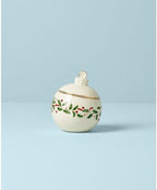 Lenox Holiday Christmas Ornament Candy Jar - Image 2