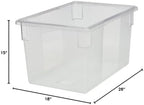 Rubbermaid Commercial Products-Food Storage Box/Tote, 21.5 Gallon, Clear, for Restaurant/Kitchen/Cafeteria - Image 3