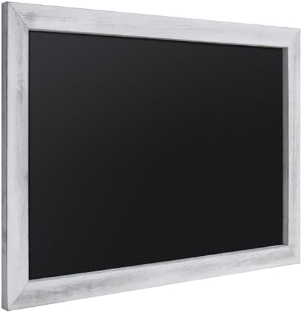 SELEAD Magnetic Chalkboard Words Sign - 20" x 30", White Solid Wood Frame - Image 2