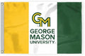 AGAS Large George Mason GMU University Patriots 4 x 6 Feet Flag Printed 200D Nylon with Brass Grommets 4 x 6 ft Stadium Flag by AGASManufacturingGroup