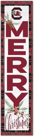KH Sports Fan South Carolina Gamecocks Holiday Porch Leaner, 11x46 Inches, Gamecocks Outdoor Christmas Sign; Display Some Holiday Cheer with This South Carolina Gamecocks Christmas Sign by BostonCollegeEagles