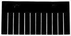 Akro-Mils 42168 6 Pack Plastic Divider for Akro-Grid Slotted Stackable Dividable Storage Tote Container Box, Compatible with 33168, Long Divider by Akro-Mils
