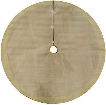 Kurt S. Adler TS0233 Tree Skirt, Red, Gold, 20.50l x 12.50w x 10.00h - Image 4