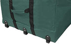 ProPik Rolling Christmas Tree Storage Bag, Fits Up to 9 Foot Tall Disassembled Trees, 25" X 25" X 60", Extra Large Heavy Duty Xmas Container with Wheels, Handles and Straps (Green) - Image 7