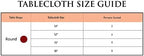 Simhomsen Embroidered Fall Autumn Harvest Pumpkins Tablecloth for Thanksgiving (Round 70 inches) - Image 5