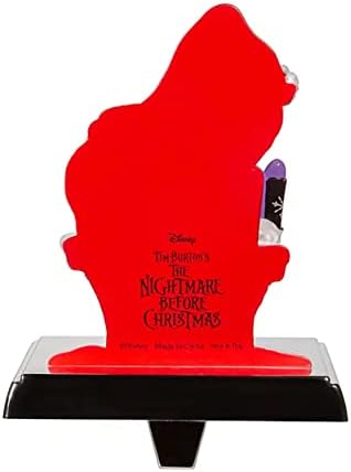 6.5-Inch Disney Nightmare Before Christmas Jack in Chimney Stocking Holder - Image 2