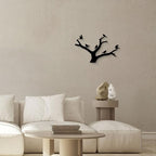 GlintHome Outdoor Metal Wall Art Sculptures - Birds on Branch Silhouette Wall Decor Hanging Wall Sculpture for Home Balcony Garden - Image 5