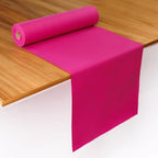 AH American Homestead Paper Dining Table Runner- 78 ft. Disposable Party Table Covers - 20 Perforated Table Runners 16” x 48”- Cloth-Like Table Cover Roll (Raspberry) by AHAMERICANHOMESTEAD