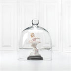 Plymor 7.875 inch x 9.5 inch Bell Jar Glass Display Dome Cloche (Interior Size 7.5" x 7.5") - Image 5