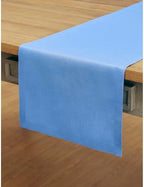 Solino Home 100% Pure Linen Table Runner Provence Blue, Fete 14 x 108 in - Image 2
