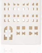 DN DECONATION Light Up Christmas Decor Village Set, White House with Lights - Image 7
