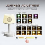 Swthlge Quran Speaker - Muslim Bluetooth Speaker Digital APP Remote Control Night Light Desk Lamp,Home Decoration Table Lamp for Kids Quran Recitation, Eid Mubarak hajj Gifts - Image 2