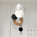 HEBOIX 22''Lx46''W Large Metal Wall Decor Modern Metal Wall Art 3D Wall Sculptures Handmade Wall Hanging Decoration for Living Room Dinning Room Bedroom Entryway Kitchen Office by HEBOIXHOMEDECOR