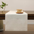 Linen Table Runner 72 Inches Long, 100% French Linen Table Runners by TSEAPENI
