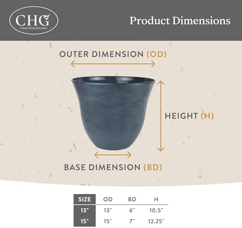 15" Honeysuckle Planter in Bamboo - Image 5