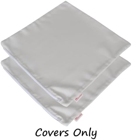 Outdoor/Indoor Sunbrella Throw Pillows Square Set of 2 Pieces 24 inch x 24 inch Canvas Canvas - Cover Only, Insert Not Included - Image 2