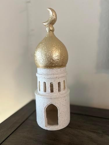 Ramadan Home Decor Islamic Gift 2026 Mosque Tower Arabic (Large Original Product) - Image 3